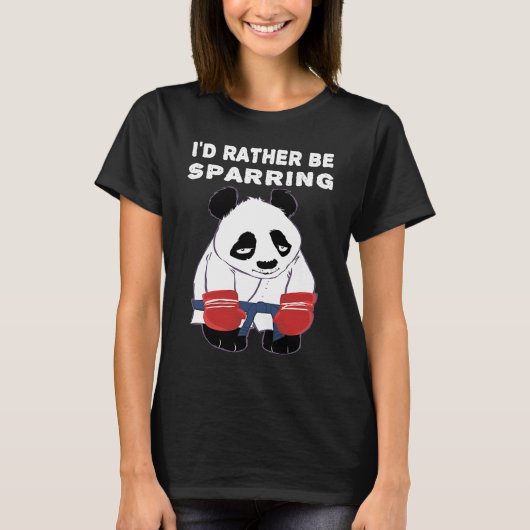 T-shirt Cute Kung Fu Karate Panda (Devant)