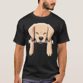 T-shirt Cute Labrador Retriever Lab (Devant)