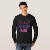 T-shirt Cute Lacrosse Mama (Devant entier)