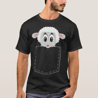 T-shirt Cute lamb  for children sheep  boys and girls