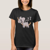 T-shirt Cute Lazy Koala Ours Dormir (Devant)