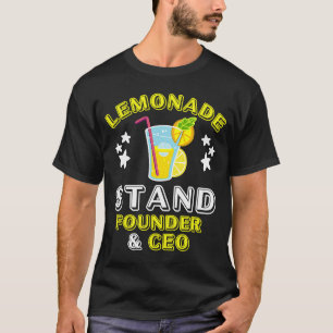 T-shirt Cute Lemonade Stand Fondateur et PDG Lemon Juice B