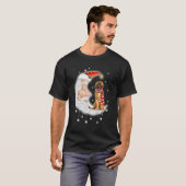 T-shirt Cute Leonberger With Santa Hat Christmas Dog (Devant entier)