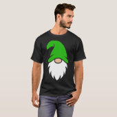 T-shirt Cute Light Green Hat Christmas Gnome (Devant entier)