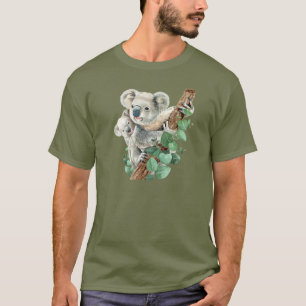 T-shirt Cute Little Koala Oear Australian Animal Art