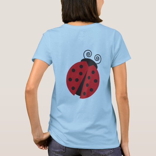 T-shirt Cute Little Ladybug (Dos)