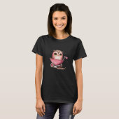 T-shirt Cute Little Owl Valetines Animal Love 2 (Devant entier)
