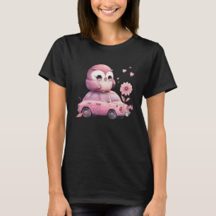 T-shirt Cute Little Owl Valetines Animal Love 20