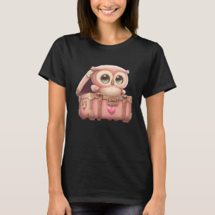 T-shirt Cute Little Owl Valetines Animal Love 7