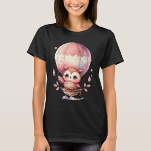 T-shirt Cute Little Owl Valetines Animal Love 9