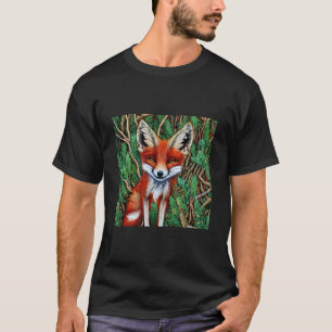 T-shirt Cute Little Wilderness Fox