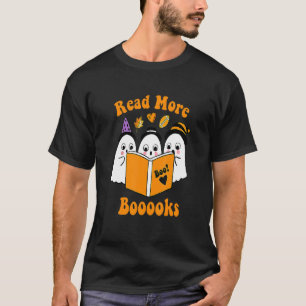 T-shirt Cute Livres Ghost Read More Livres Teacher Hallow