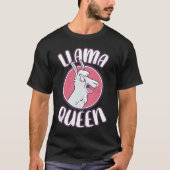 T-shirt Cute Llama et Alpaca Llama Zoo Lamafan Lamas (Devant)