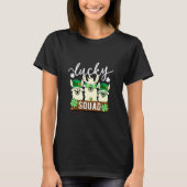 T-shirt Cute Llama Lucky Squad - Drôle Alpaca équipage St (Devant)