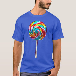T-shirt Cute Lollipop Design For Men Women Kids Lollipop C