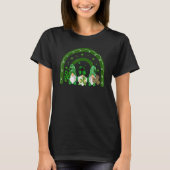 T-shirt Cute Lucky Rainbow Gnome Happy St Patricks Day Fam (Devant)