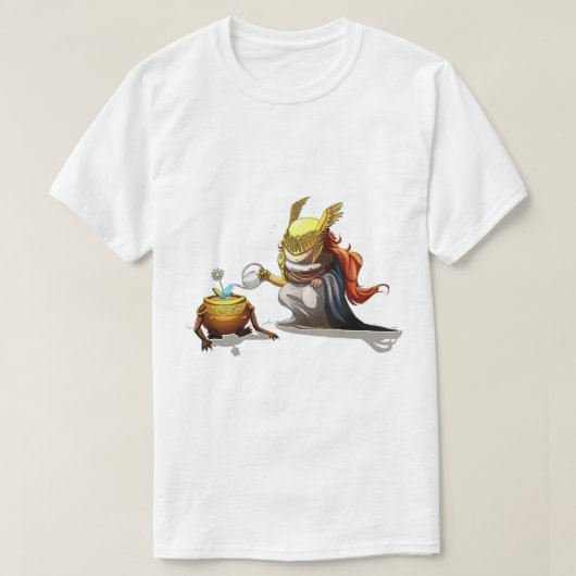 T-shirt Cute Malenia Pot Boy (Design devant)