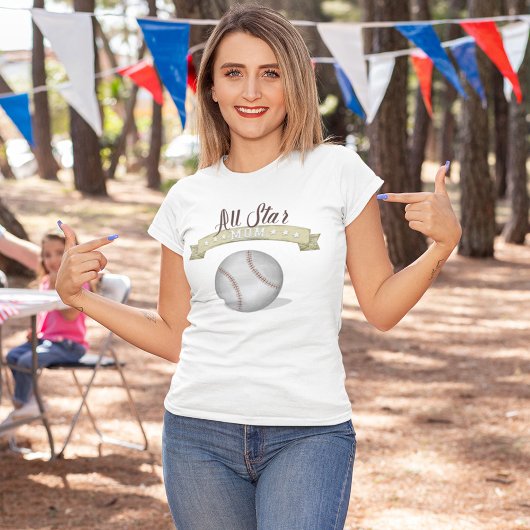 T-shirt Cute Maman All Star Personnalisé