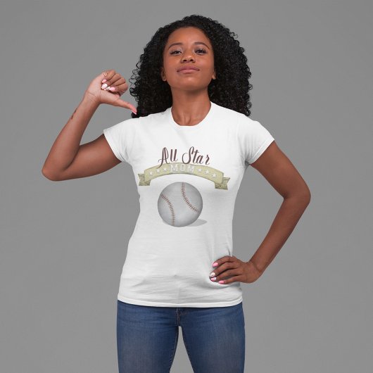 T-shirt Cute Maman All Star Personnalisé