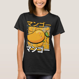 T-shirt Cute Mango Fruit Kawaii Anime japonais rétro