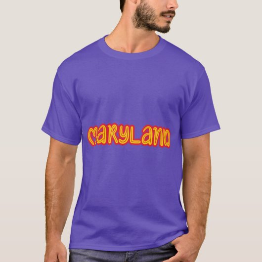 T-shirt Cute Maryland (Devant)