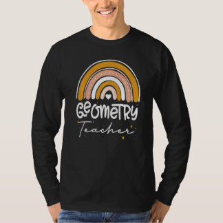 T-shirt Cute Math Coach Teacher Mathematical Geometry Teac