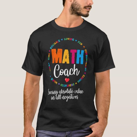T-shirt Cute Math Enseignant Enseignant Mathématique École (Devant)