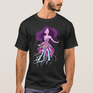 T-shirt Cute méduse Océan Love Aquarium méduses filles