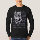 T-shirt Cute Mens Husky Papa (Devant)