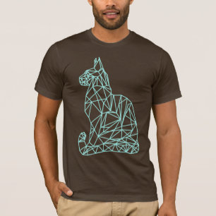 T-shirt Cute minimale moderne Unisex Abstraite Géométrique