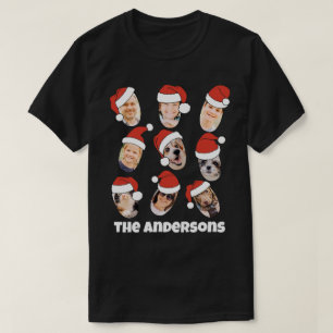 T-shirt Cute moderne Funny Santa Hats Neuf Photos de famil