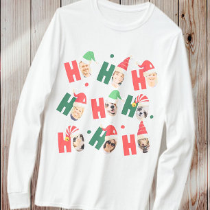 T-shirt Cute moderne Santa Hats Neuf Photos de famille