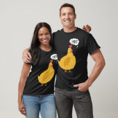 T-shirt Cute Moo poulet (Unisexe)