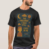 T-shirt Cute Moon Child Cosmic Dream Illustration (Devant)