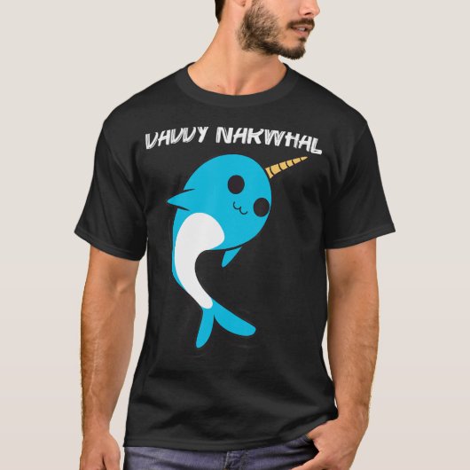T-shirt Cute Narwhal Pour Hommes Garçons Narwhale Narwhal (Devant)