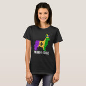 T-shirt Cute Newfoundland Dog Lover Mardi Gras Party Jeste (Devant entier)