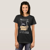 T-shirt Cute Ninja Cat (Devant entier)