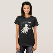 T-shirt Cute Octopus, You Octo My Heart, Valentine (Devant entier)