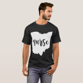 T-shirt Cute Ohio Nurse (Devant entier)