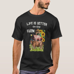 T-shirt Cute On Farm Farmer Life