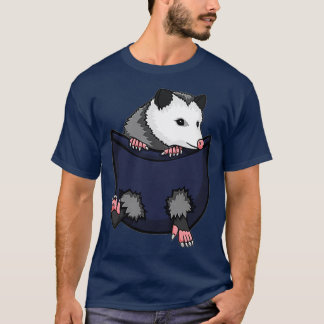 T-shirt Cute Opossum Pocket Amateurs Cute Possum Cadeau