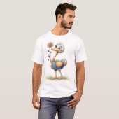 T-shirt Cute Ostrich (Devant entier)
