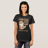 T-shirt Cute Otter  You Have Obviously Confused Me With So (Devant entier)