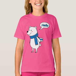 T-shirt Cute Ours Polaire avec amour