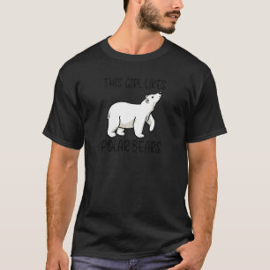 T-shirt Cute Ours Polaires Faune Nature sauvage Premiu
