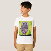 T-shirt Cute Owl (Devant entier)