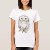 T-shirt Cute Owl (Devant)