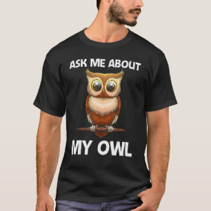T-shirt Cute Owl For Men Women