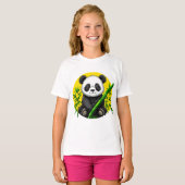 T-shirt Cute panda (Devant entier)