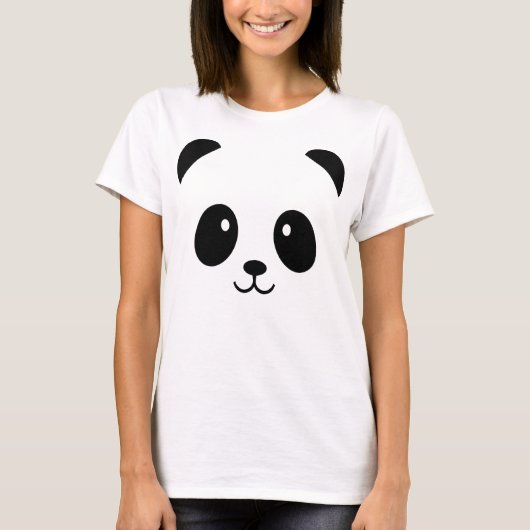 T-shirt Cute Panda (Devant)